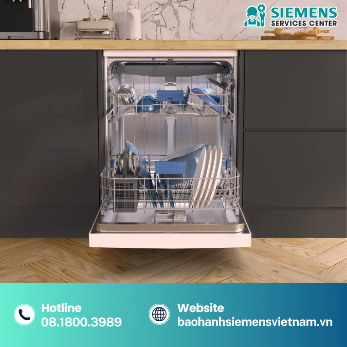 Bảo hành máy rửa bát Siemens