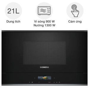 Lò vi sóng kèm nướng Siemens BF732 iQ700 âm tủ